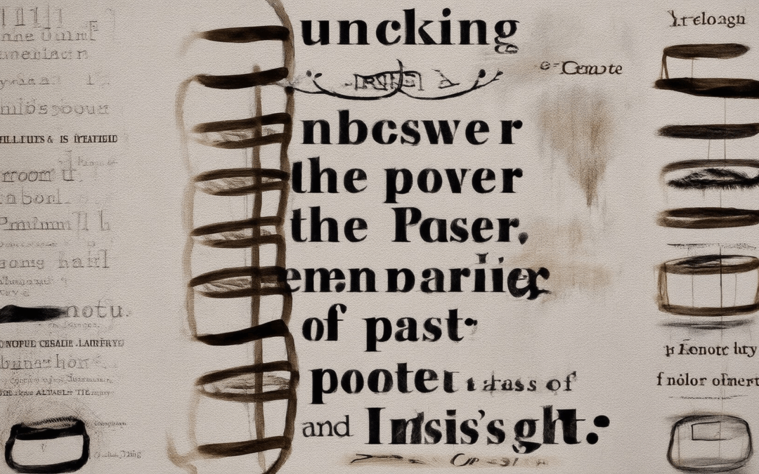 Unlocking the Power of Remembering the Past: Capturing Memories, Quotes, and Insights