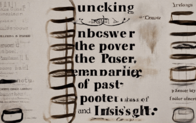 Unlocking the Power of Remembering the Past: Capturing Memories, Quotes, and Insights